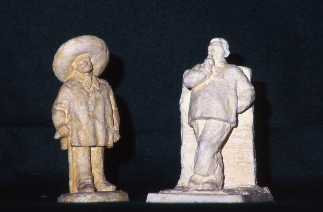 collection de trois-cent-quatorze sculptures, détail