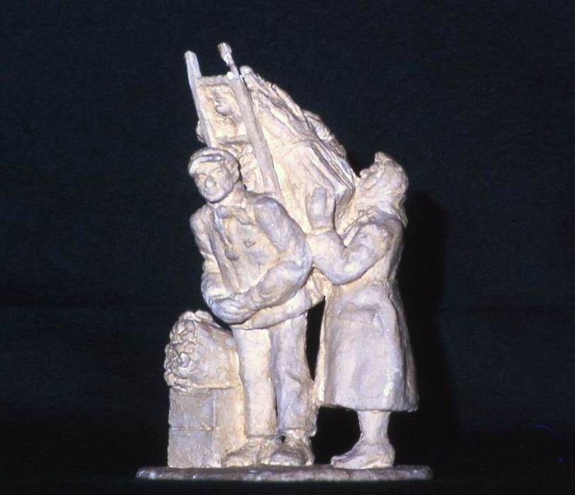 collection de trois-cent-quatorze sculptures, détail 