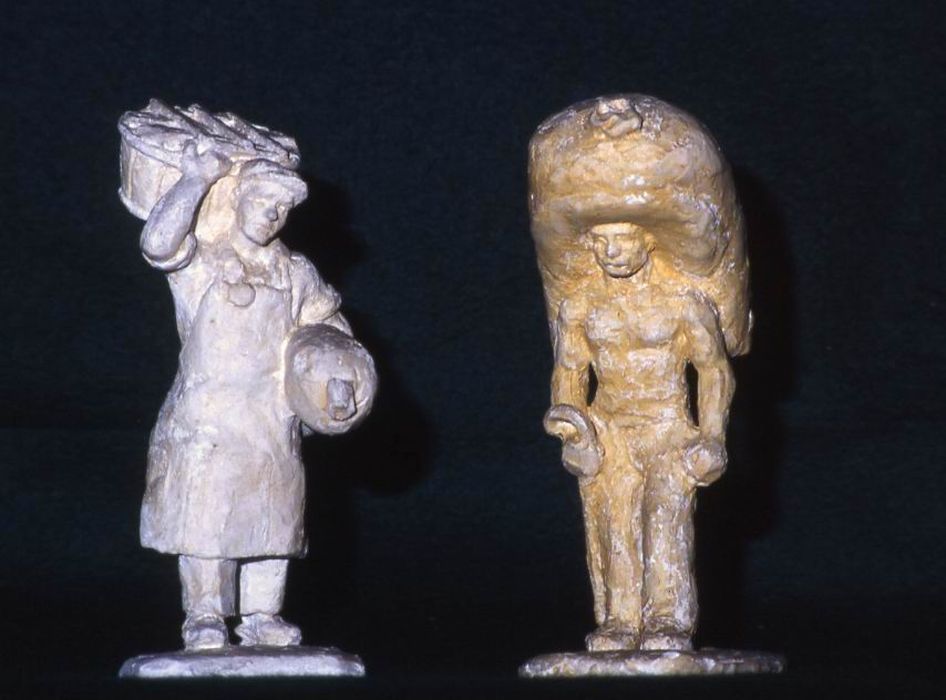 collection de trois-cent-quatorze sculptures, détail