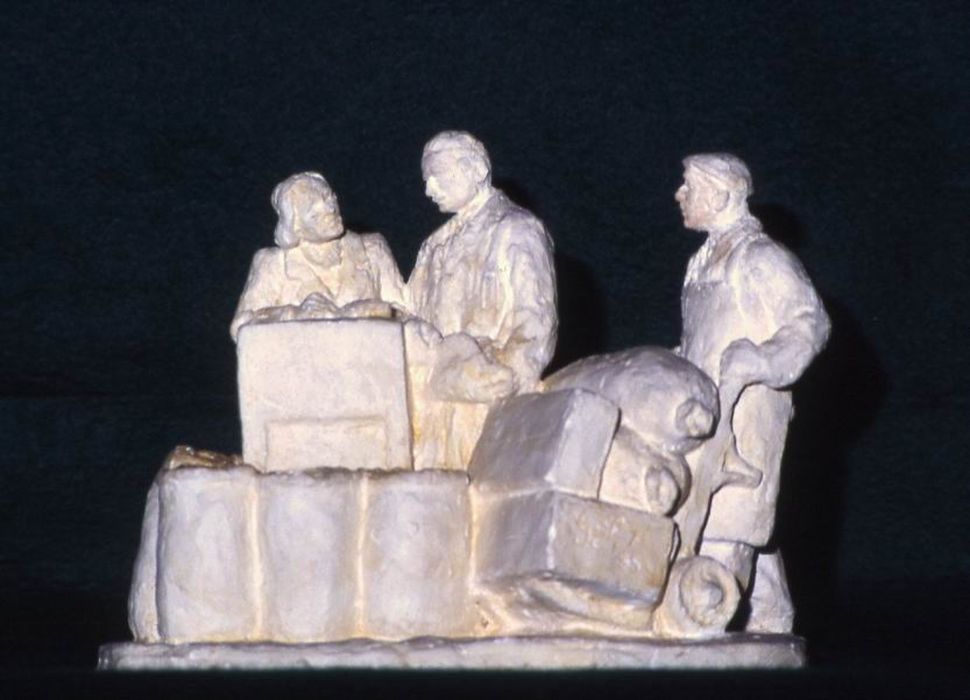 collection de trois-cent-quatorze sculptures, détail