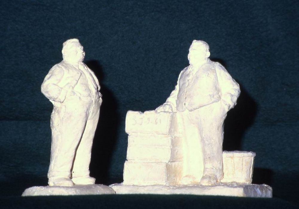 collection de trois-cent-quatorze sculptures, détail
