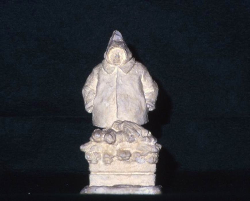 collection de trois-cent-quatorze sculptures, détail