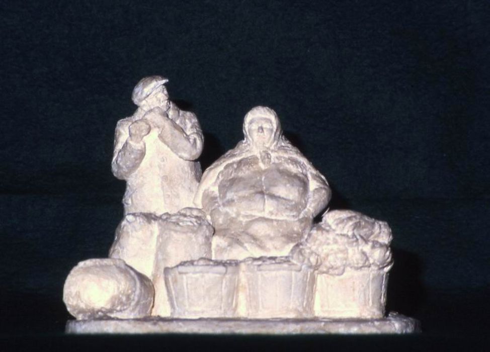 collection de trois-cent-quatorze sculptures, détail