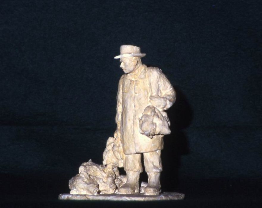 collection de trois-cent-quatorze sculptures, détail