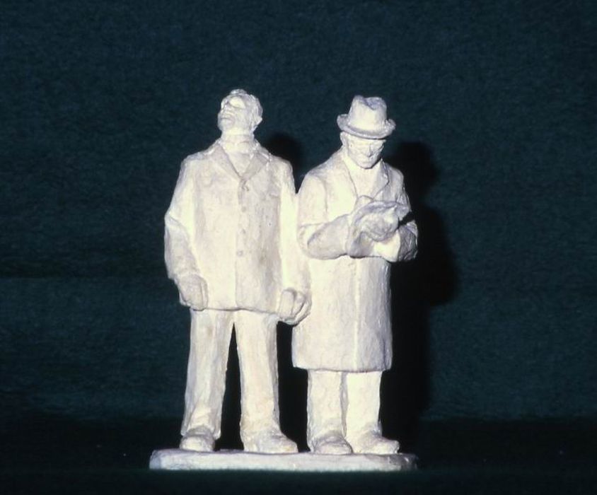 collection de trois-cent-quatorze sculptures, détail 