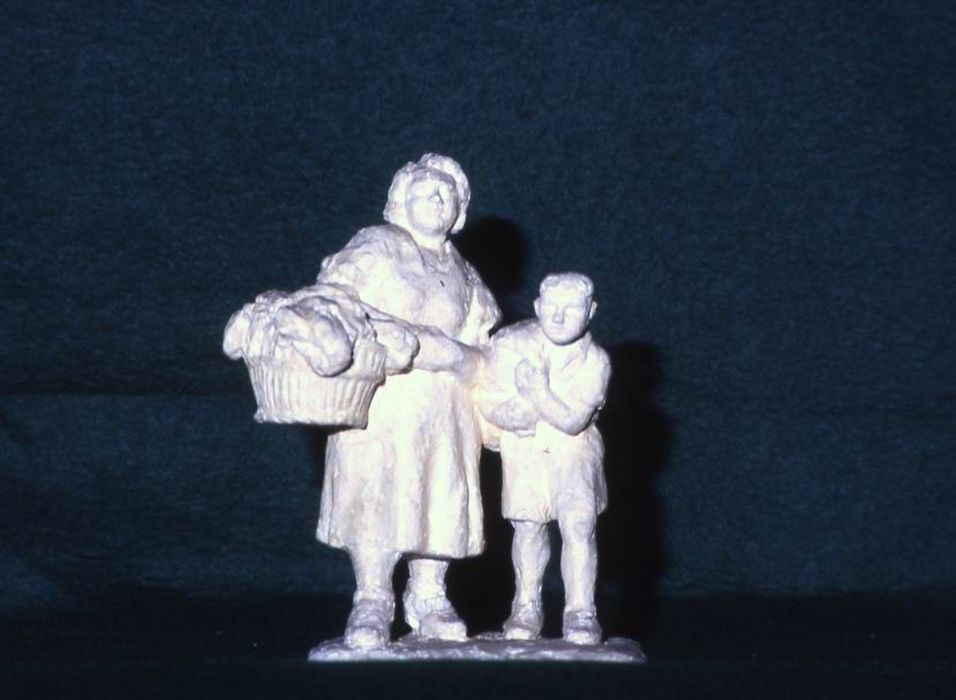 collection de trois-cent-quatorze sculptures, détail