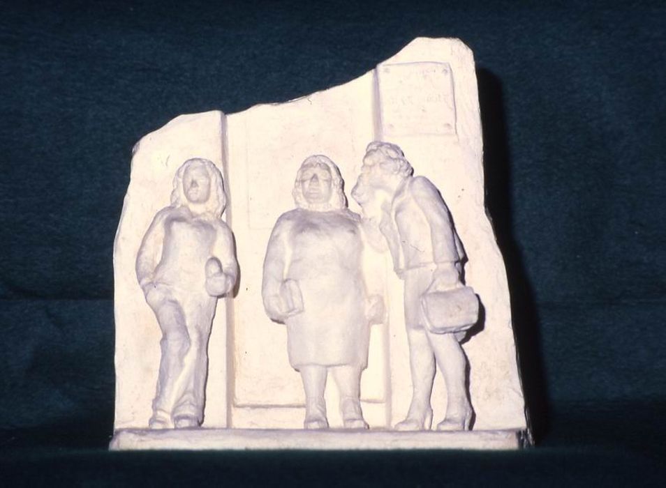 collection de trois-cent-quatorze sculptures, détail