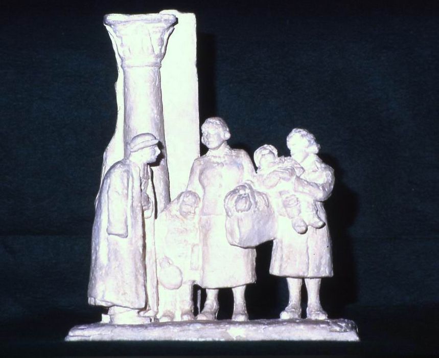 collection de trois-cent-quatorze sculptures, détail
