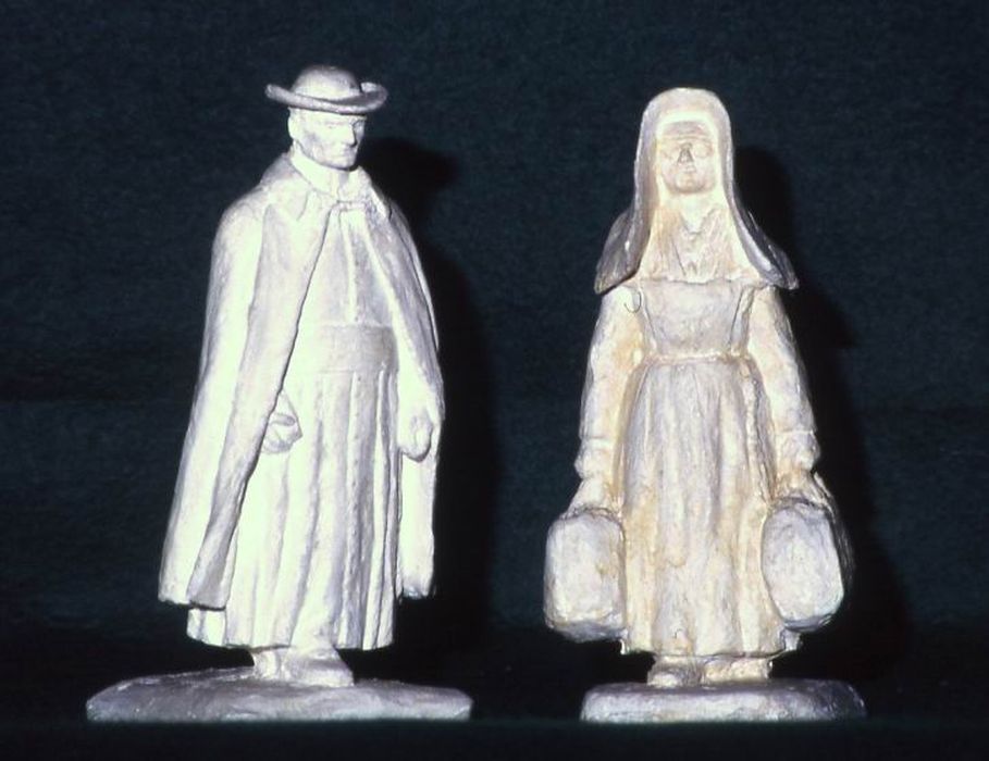 collection de trois-cent-quatorze sculptures, détail 