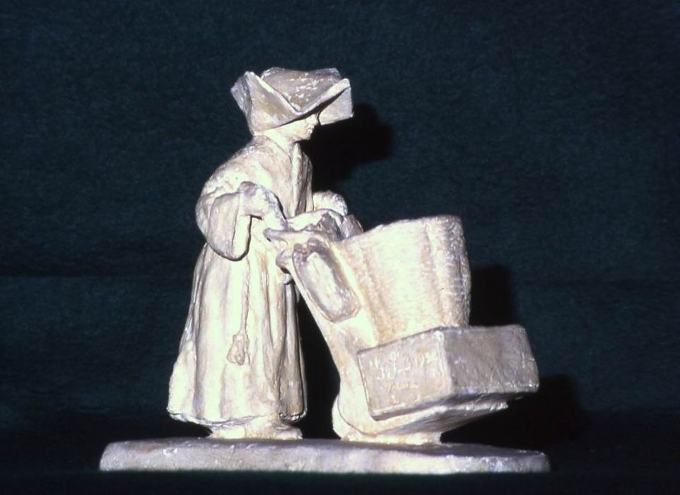 collection de trois-cent-quatorze sculptures, détail