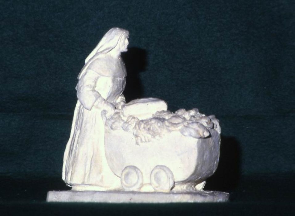 collection de trois-cent-quatorze sculptures, détail