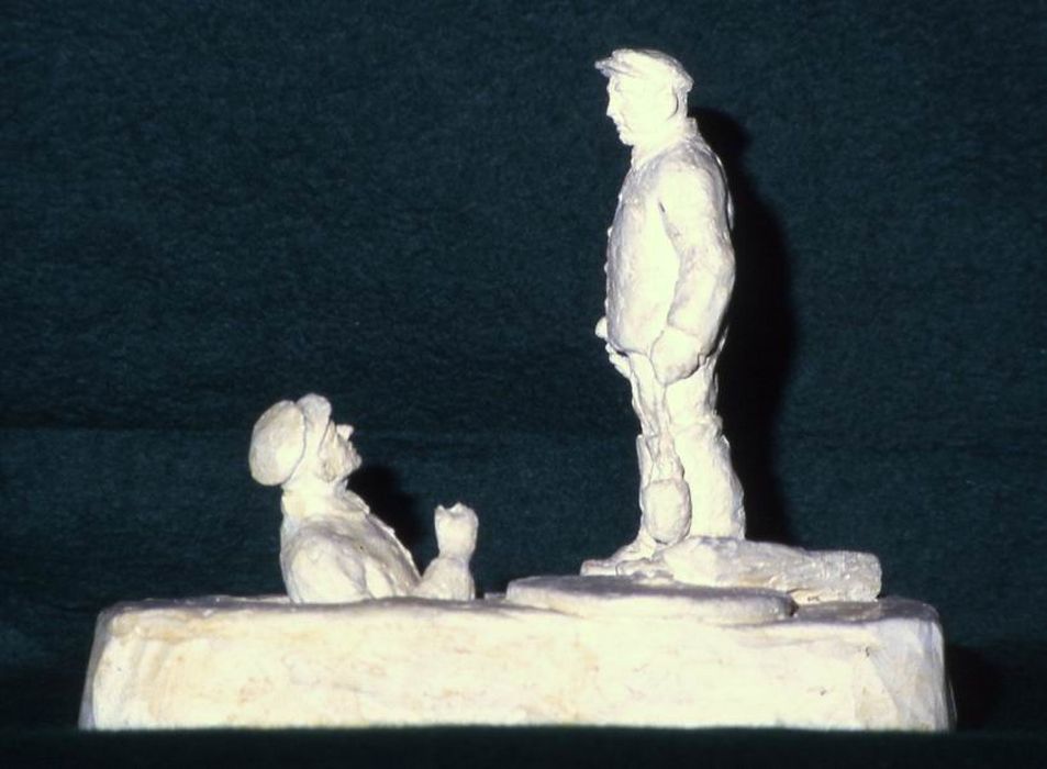 collection de trois-cent-quatorze sculptures, détail