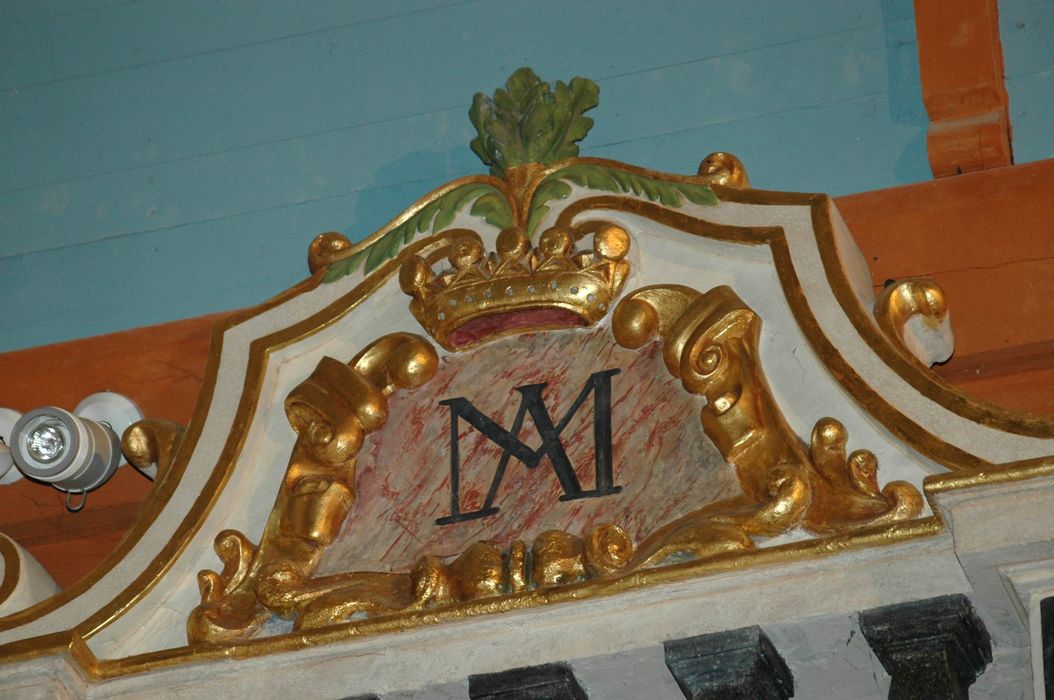 autel (maître-autel), retable, détail