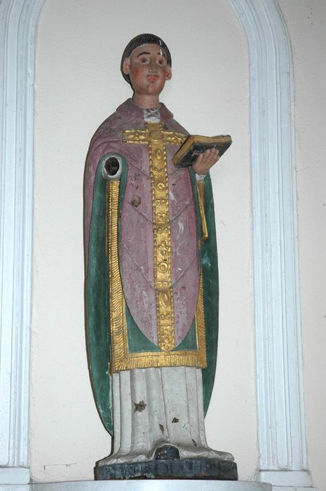 statue : Saint Mathurin - © Ministère de la Culture (France), Conservation des antiquités et des objets d’art du Morbihan – Tous droits réservés