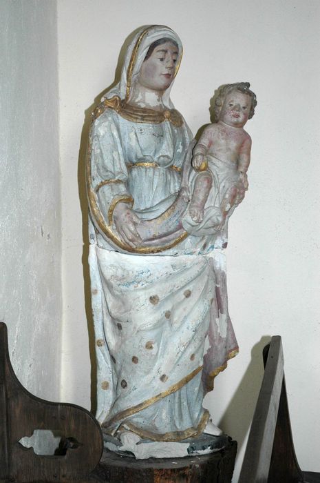 statue : Notre-Dame du Bon Secours - © Ministère de la Culture (France), Conservation des antiquités et des objets d’art du Morbihan – Tous droits réservés