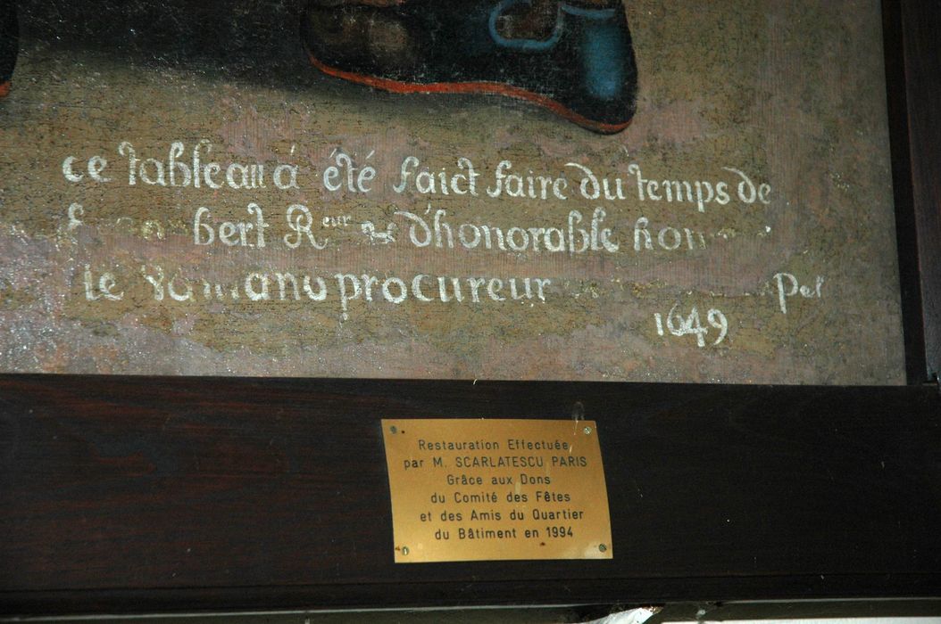 tableau : Dérision du Christ, détail - © Ministère de la Culture (France), Conservation des antiquités et des objets d’art du Morbihan – Tous droits réservés