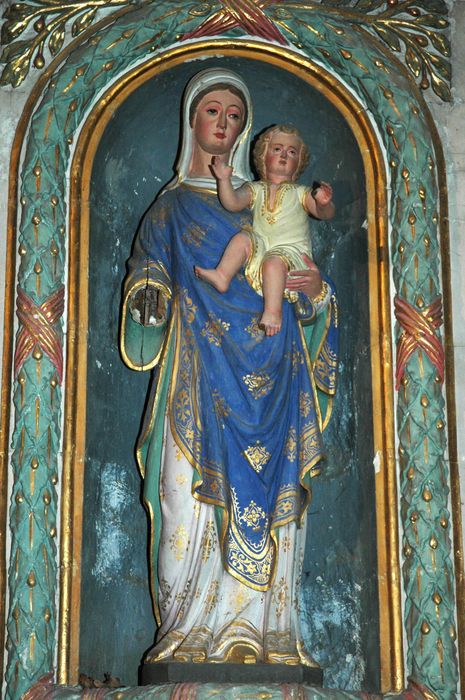 Statue : Vierge à l'Enfant