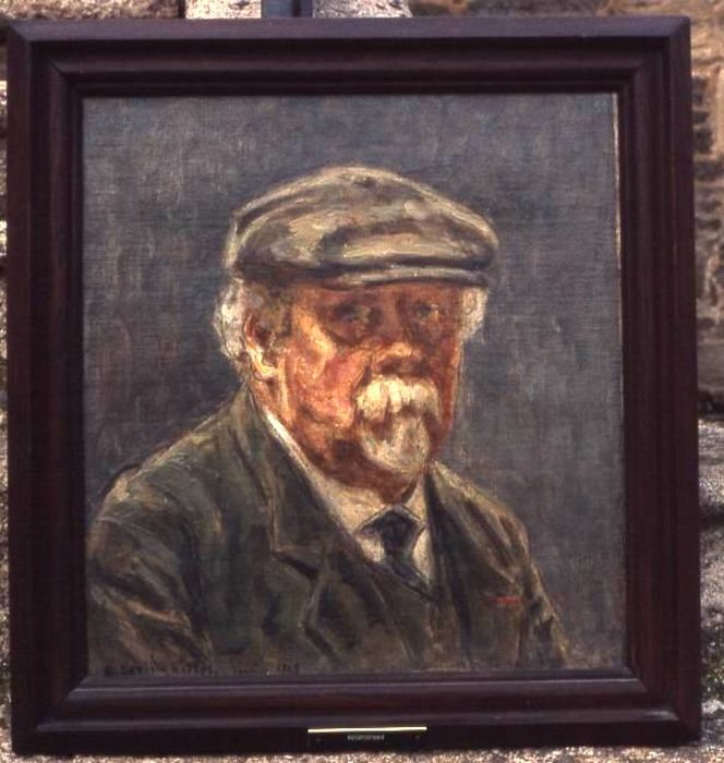 tableau : Autoportrait - © Ministère de la Culture (France), Conservation des antiquités et des objets d’art du Morbihan – Tous droits réservés
