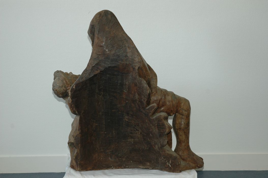 groupe sculpté : Vierge de Pitié