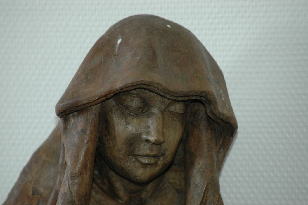 groupe sculpté : Vierge de Pitié
