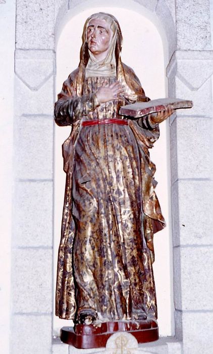 statue : Sainte Anne - © Ministère de la Culture (France), Conservation des antiquités et des objets d’art du Morbihan – Tous droits réservés