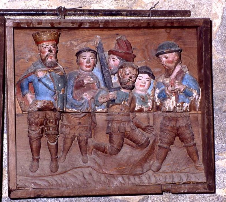 bas-relief : Scènes de martyres