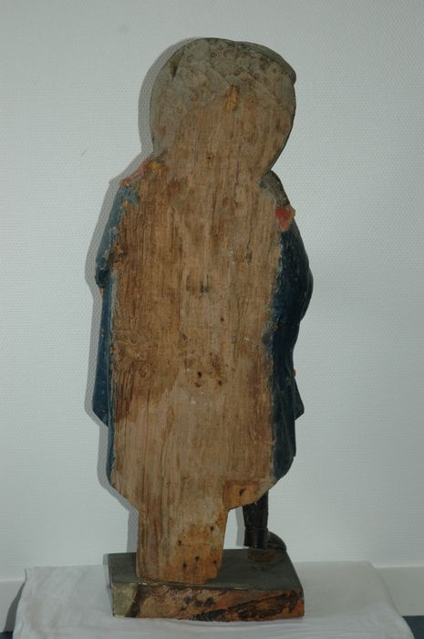 statue : Saint Roch - © Ministère de la Culture (France), Conservation des antiquités et des objets d’art du Morbihan – Tous droits réservés