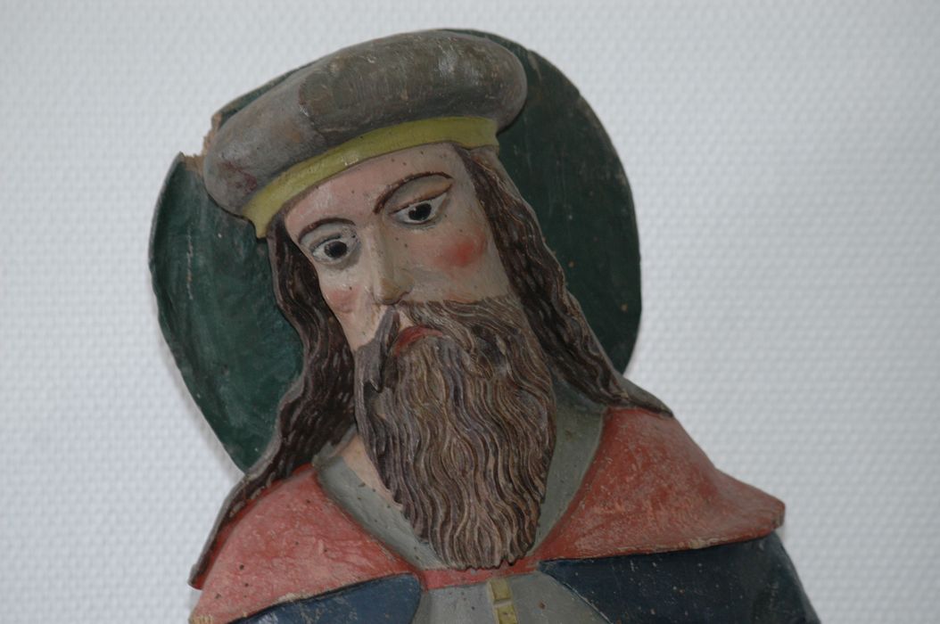 statue : Saint Roch - © Ministère de la Culture (France), Conservation des antiquités et des objets d’art du Morbihan – Tous droits réservés