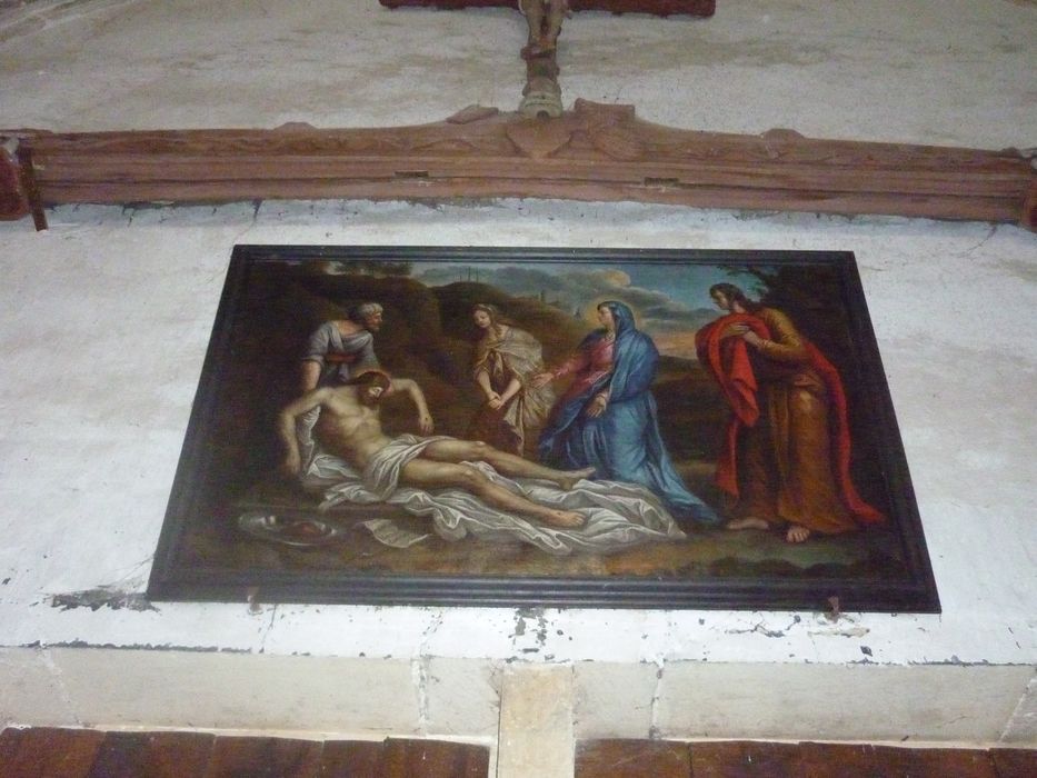 tableau : l'Ensevelissement du Christ