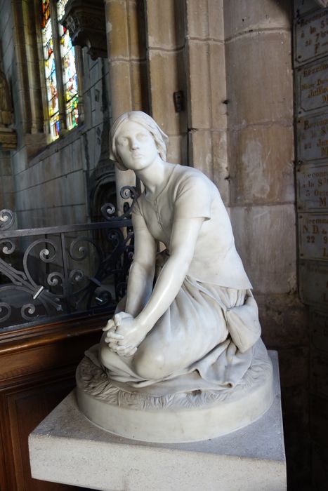 statue : Jeanne d'Arc à Domrémy