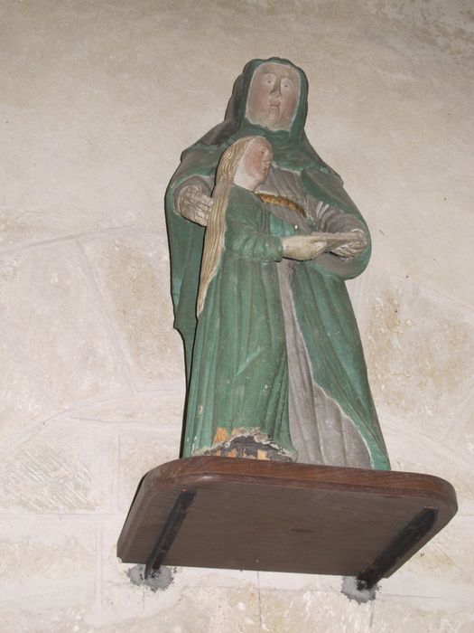 groupe sculpté : Sainte Anne et la Vierge