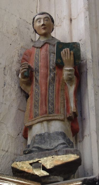 statue : Saint Symphorien - © Ministère de la Culture (France), Conservation des antiquités et des objets d’art de la Nièvre – Tous droits réservés 