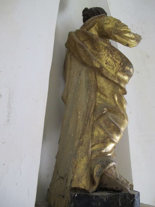 statue : Vierge à l'Enfant, revers