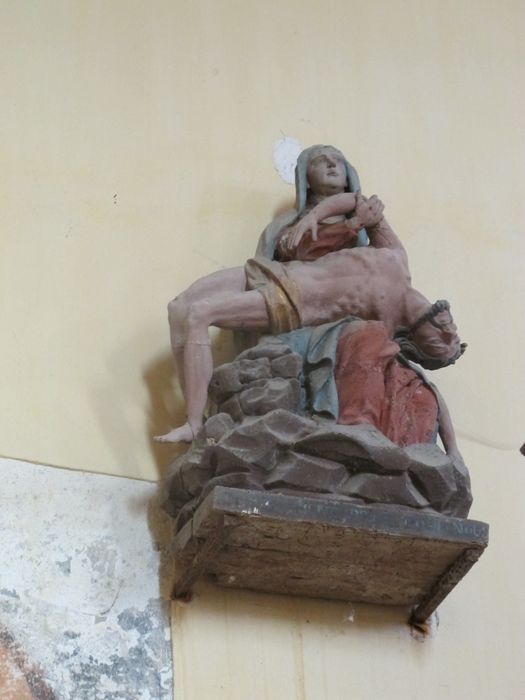 groupe sculpté : Vierge de Pitié