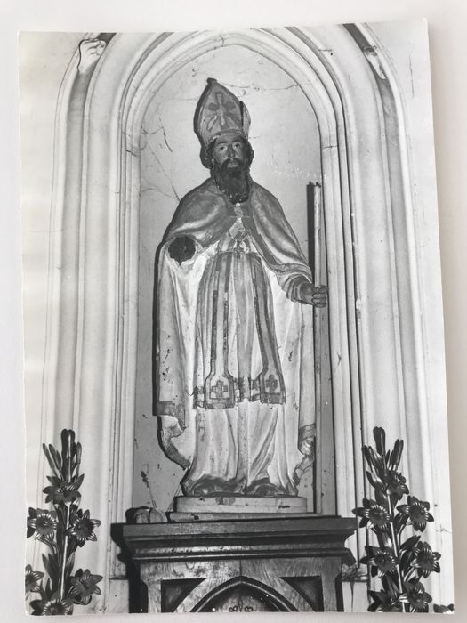 statue : Saint Sulpice - © Ministère de la Culture (France), Conservation des antiquités et des objets d’art de la Nièvre – Tous droits réservés