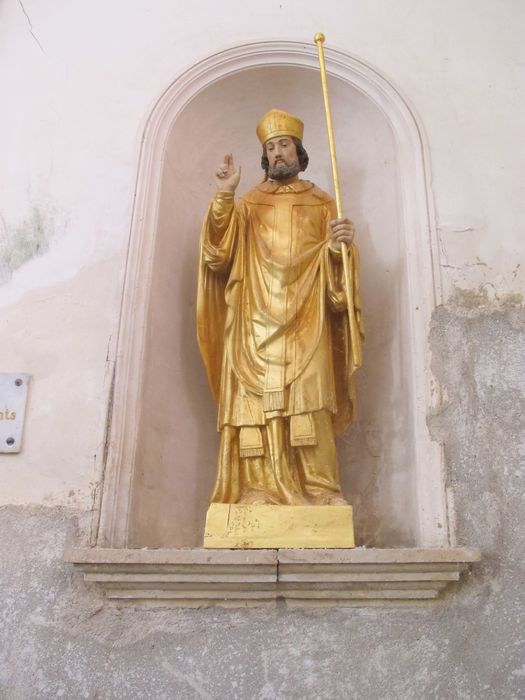 statue : Saint Martin évêque - © Ministère de la Culture (France), Conservation des antiquités et des objets d’art de la Nièvre – Tous droits réservés