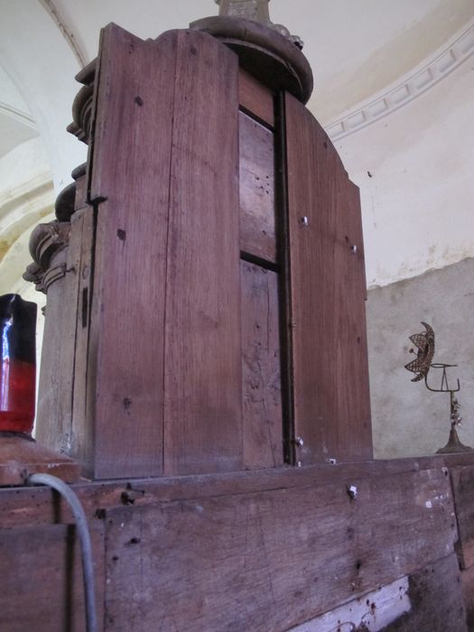 tabernacle, revers - © Ministère de la Culture (France), Conservation des antiquités et des objets d’art de la Nièvre – Tous droits réservés 