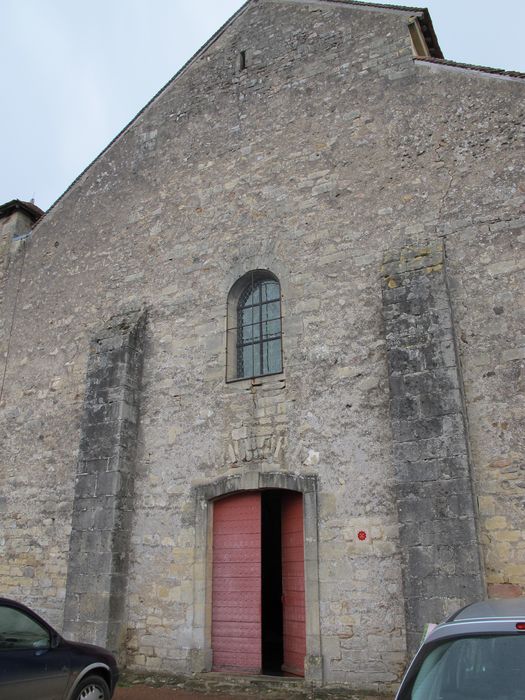 façade ouest, vue partielle