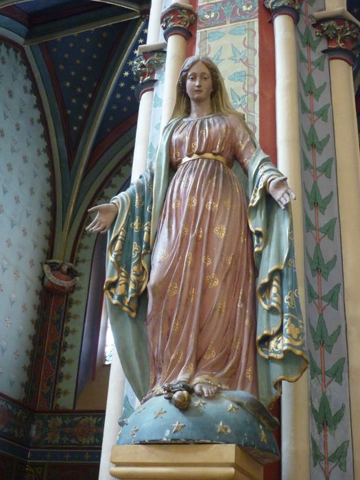 statue : Vierge de l'Immaculée Conception