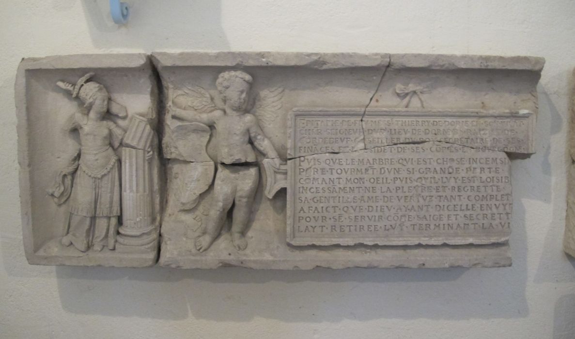 monument funéraire de Thierry Fouet de Damas, chevalier, seigneur de Dornes, président de la chambre des comptes de Bourgogne