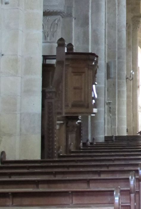 chaire à prêcher, vue partielle