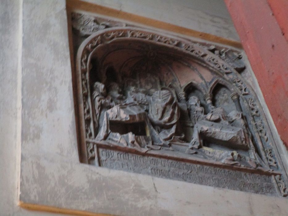 monument funéraire de Léon de Barbançon, seigneur d'Avelin mort en 1406 et de Marguerite d'Hirson, sa femme morte en 1432