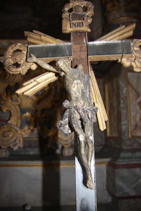 croix d’autel, détail - © Ministère de la Culture (France), Conservation des antiquités et des objets d’art du Nord – Tous droits réservés 