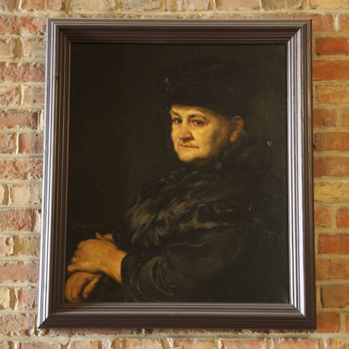 tableau : Portrait de la mère de l'artiste