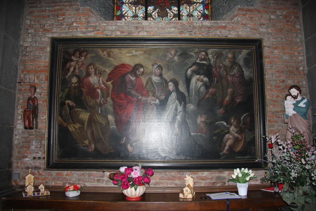 tableau : Scène de la vie de sainte Catherine de Sienne