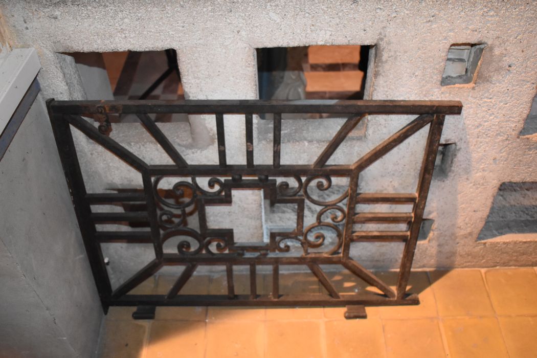 clôture d'autel (banc de communion), détail