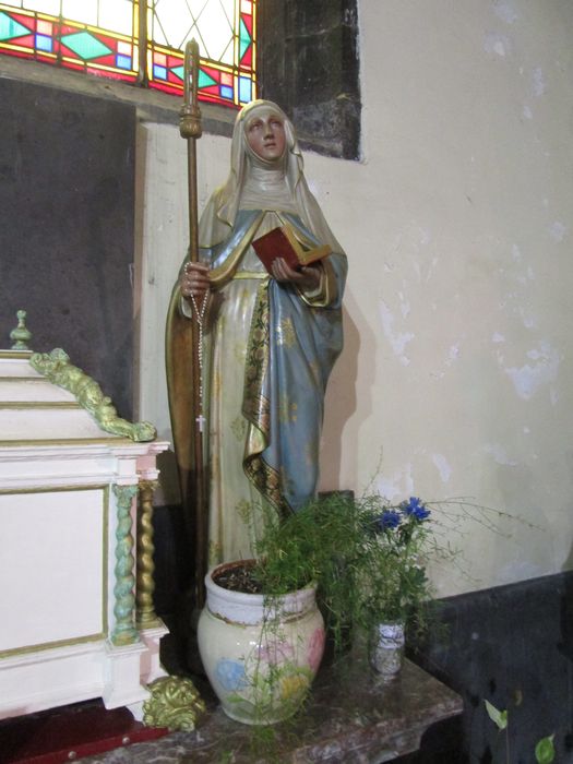 statue : Sainte Aldegonde - © Ministère de la Culture (France), Conservation des antiquités et des objets d’art du Nord – Tous droits réservés