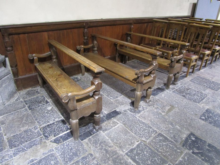 bancs de fidèles - © Ministère de la Culture (France), Conservation des antiquités et des objets d’art du Nord – Tous droits réservés
