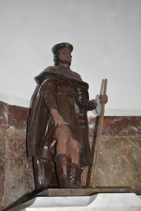 statue : Saint Roch - © Ministère de la Culture (France), Conservation des antiquités et des objets d’art du Nord – Tous droits réservés