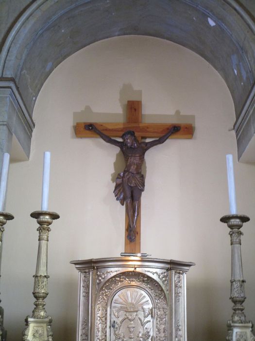 statue : Christ en croix - © Ministère de la Culture (France), Conservation des antiquités et des objets d’art du Nord – Tous droits réservés